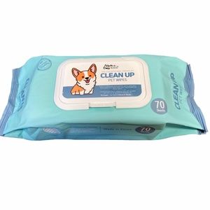 Alpha Dog Series - Natural Clean Up Grooming Wipes for Dogs - 70ct. (Pack of 3)